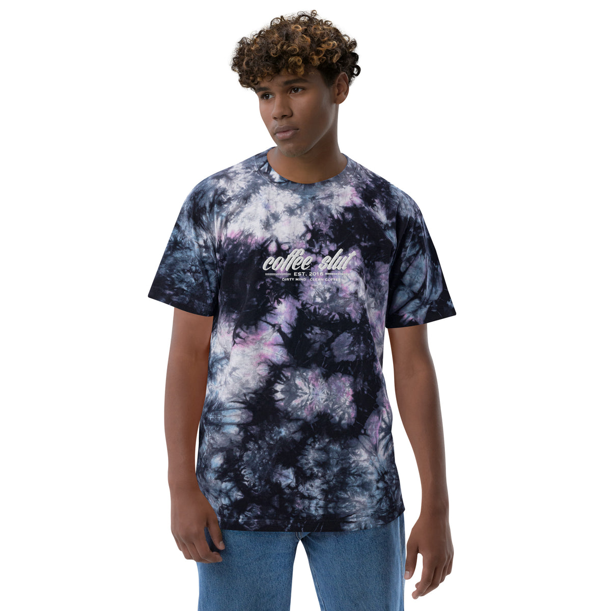 Tシャツ・カットソー LMC TIE DYE S GOTHIC OVAL TEE multi 0LM23STS155MLT oversized-tie-dye-t-shirt-