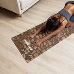 Yoga mat Bean Pattern